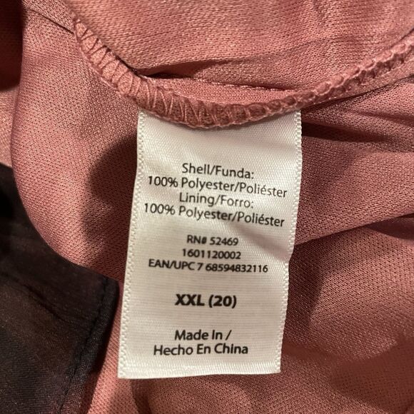 Women’s Boho Maxi Dress Floral w/pockets Plus Size XXL 20 NEW Sofia Vergara - Picture 7 of 14